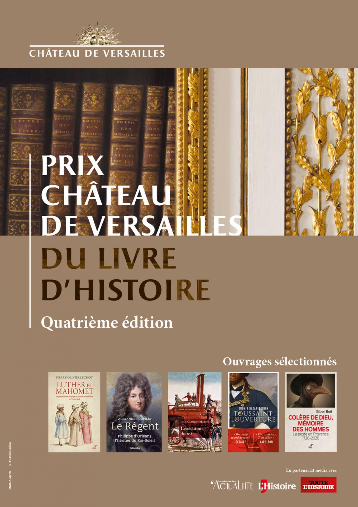Prix Château de Versailles du livre d’histoire 2021