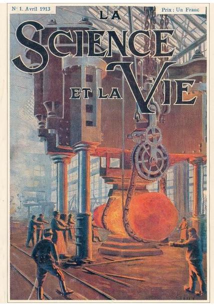 Un 1er avril 1913 : lancement du magazine mensuel français de vulgarisation scientifique Science & Vie.