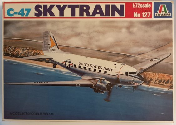 1:72 Flugzeug Modellbausatz Militär Modell ITALERI Modellbausatz C-47 Skytrain – Militärflugzeug Im Maßstab 1:72, Detailreich & Authentisch 1:72 Flugzeug Modellbausatz Militärflugzeug